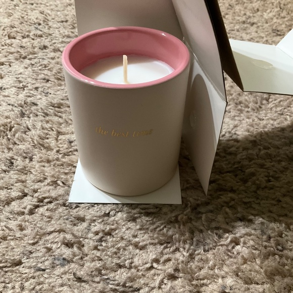 1-Ceramic Jar Candle Cream&Pink - kate spade new york x Target - Picture 5 of 6